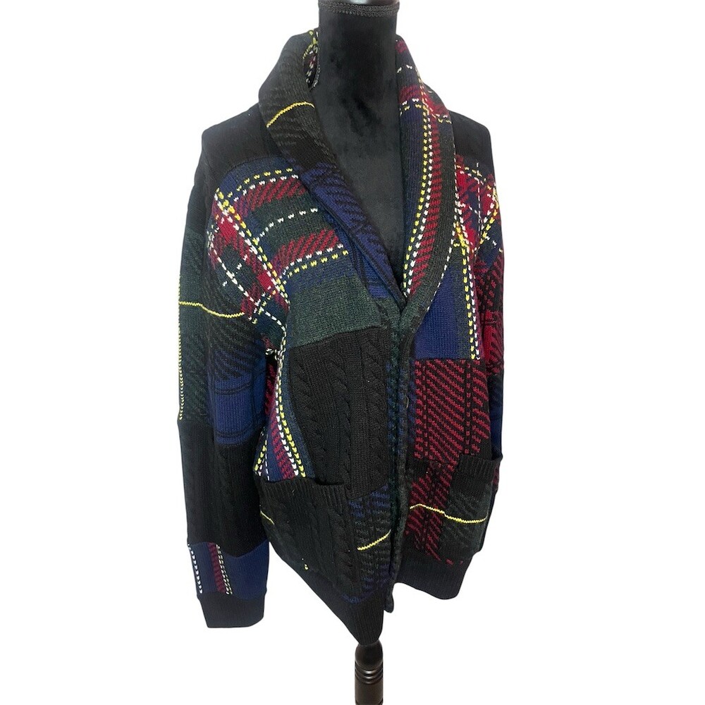 NWOT Vineyard Vines Cardigan Sweater Jacket Men's 100% Extra Fine Merino Wool - Picture 2 of 7
